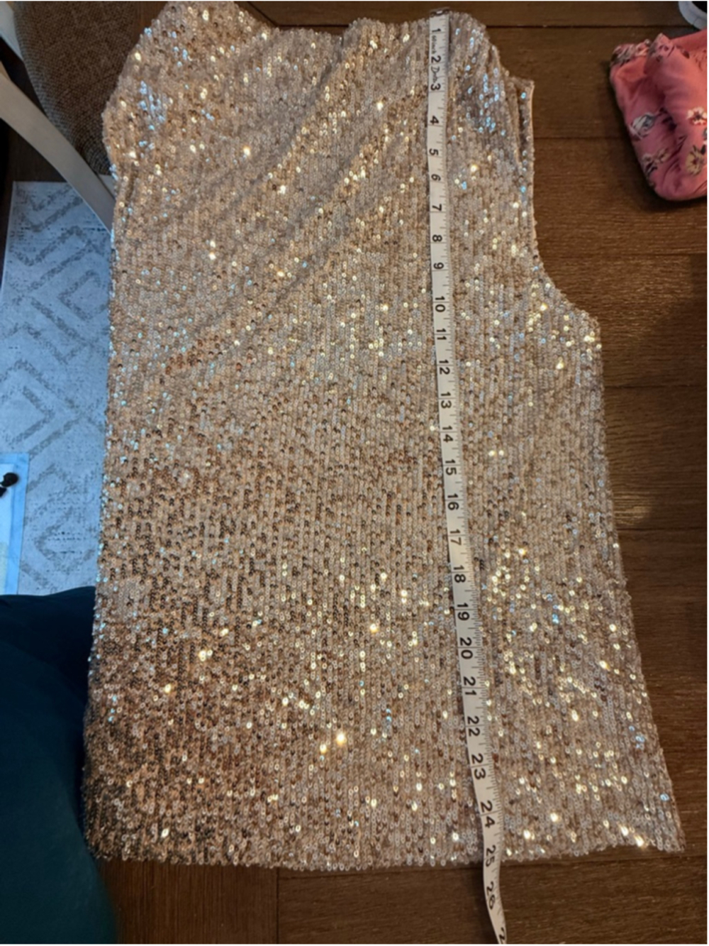 Cable & Gauge Sequin Sleeveless Top – NWT - Picture 6 of 6